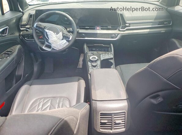 KNDPZDDH4S7240528 2025 KIA SPORTAGE Green Dashboard view