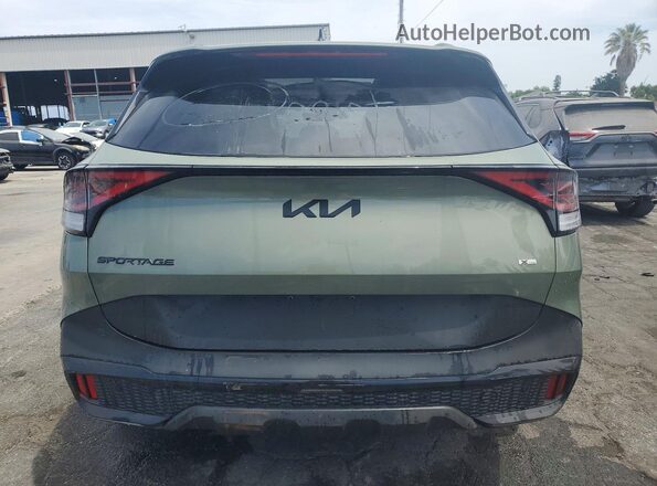 KNDPZDDH4S7240528 2025 KIA SPORTAGE Green Rear view