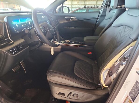 KNDPZDDH8S7230309 2025 KIA SPORTAGE White Widok wnętrza z przodu