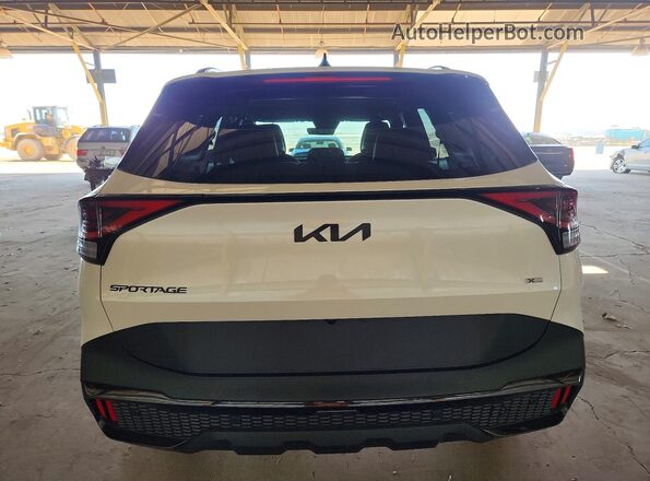 KNDPZDDH8S7230309 2025 KIA SPORTAGE White Widok z tyłu
