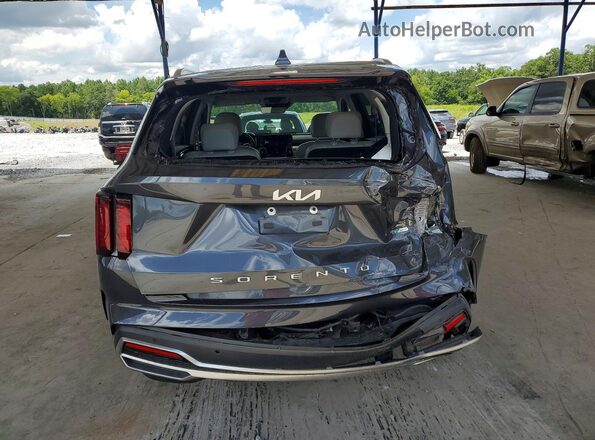 KNDRG4LG1N5081247 2022 KIA SORENTO Gray უკანა ხედი