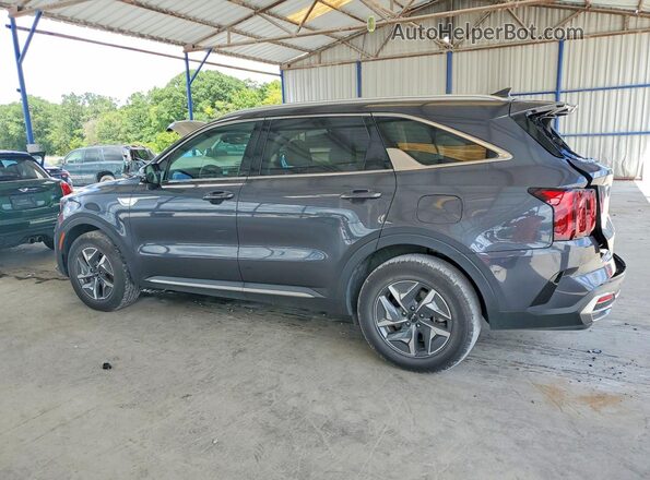 KNDRG4LG1N5081247 2022 KIA SORENTO Gray უკანა მარცხენა