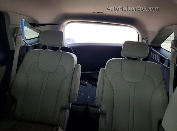 KNDRG4LG1N5081247 2022 KIA SORENTO Gray უკანა სავარძლების ხედი