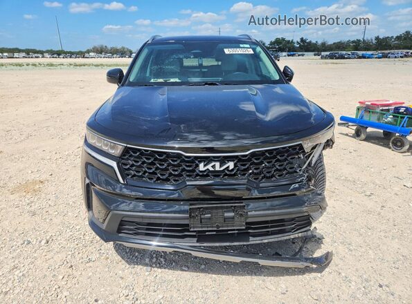 KNDRG4LG2N5086263 2022 KIA SORENTO Черный Вид спереди