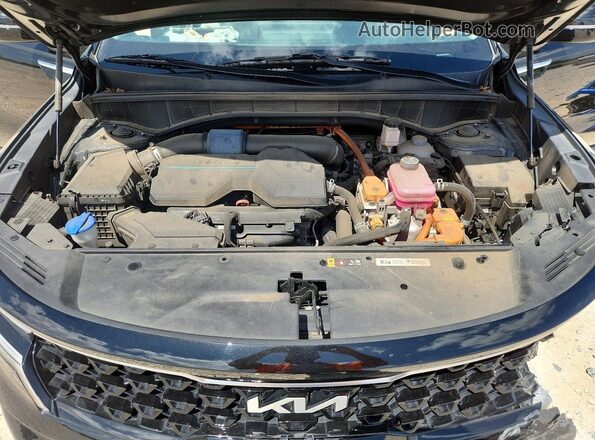 KNDRG4LG2N5086263 2022 KIA SORENTO Черный Вид подкапотного пространства