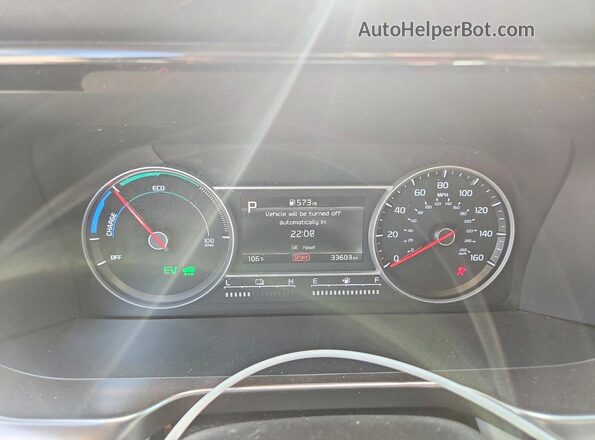 KNDRG4LG2N5086263 2022 KIA SORENTO Черный Вид щитка приборов