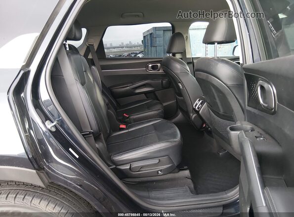 KNDRG4LG2N5120606 2022 KIA SORENTO HYBRID Black VIN sticker view