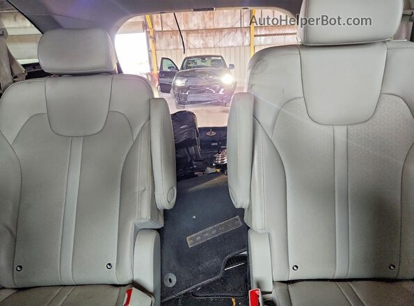 KNDRG4LG4N5123491 2022 KIA SORENTO Charcoal Rear seats view