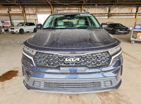 KNDRG4LG4N5123491 2022 KIA SORENTO Charcoal Front view