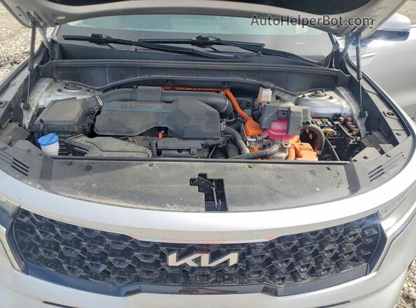 KNDRGDLG2N5112926 2022 KIA SORENTO Silver Вид підкапотного простору