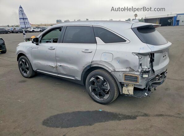KNDRH4JG1S5341173 2025 KIA SORENTO Silver Trasero izquierdo