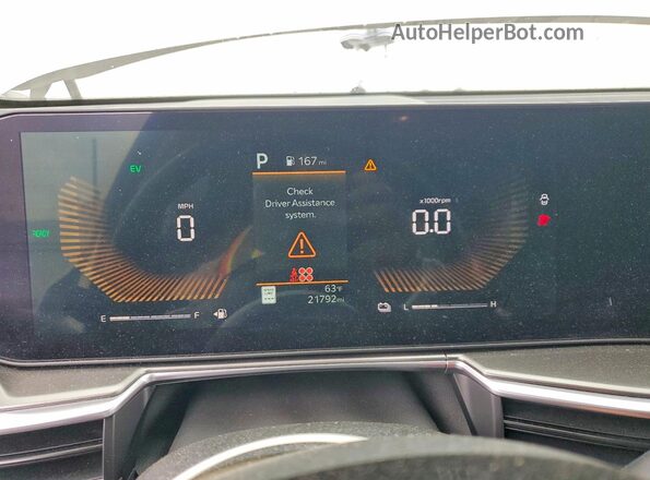 KNDRH4JG1S5341173 2025 KIA SORENTO Silver Vista del cuadro de instrumentos