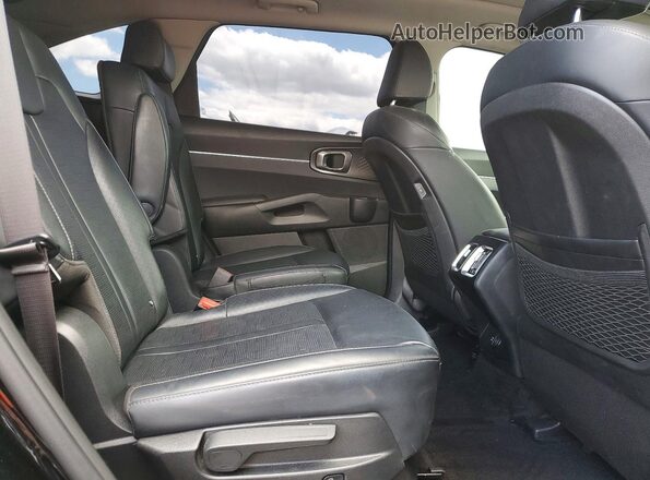 KNDRH4JG5S5406090 2025 KIA SORENTO Black უკანა სალონის ხედი