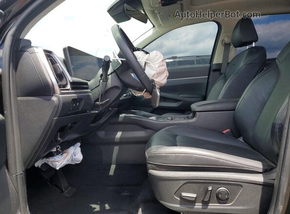 KNDRH4JG5S5406090 2025 KIA SORENTO Black წინა სალონის ხედი