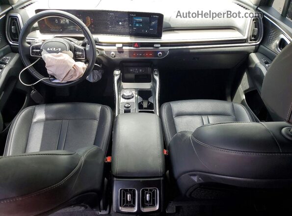 KNDRH4JG5S5406090 2025 KIA SORENTO Black წინა პანელის ხედი