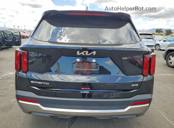 KNDRH4JG5S5406090 2025 KIA SORENTO Black უკანა ხედი