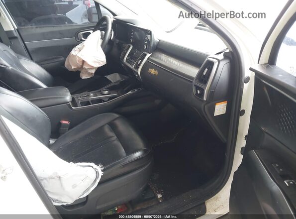 KNDRH4LG0M5045626 2021 KIA SORENTO HYBRID White წინა სალონის ხედი