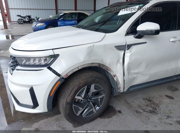 KNDRH4LG0M5045626 2021 KIA SORENTO HYBRID White წინა ხედი