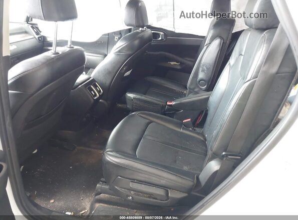 KNDRH4LG0M5045626 2021 KIA SORENTO HYBRID White VIN კოდის სტიკერის ხედი