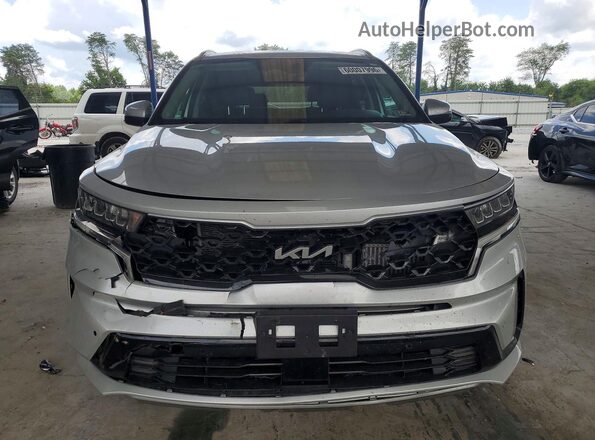 KNDRH4LG2P5191644 2023 KIA SORENTO Серебряный Вид спереди