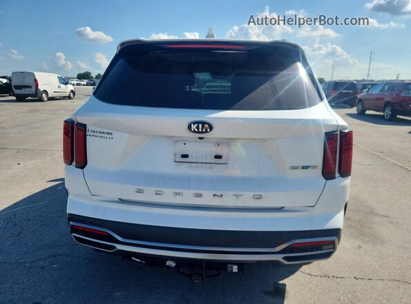 KNDRH4LG4M5045614 2021 KIA SORENTO Белый Вид сзади