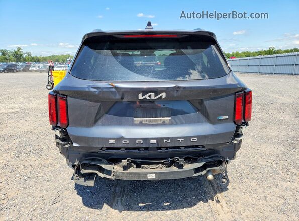 KNDRH4LG5N5085136 2022 KIA SORENTO Gray Հետևի տեսք