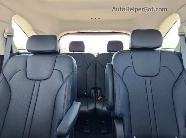 KNDRH4LG5N5085136 2022 KIA SORENTO Gray Հետևի նստատեղերի տեսք