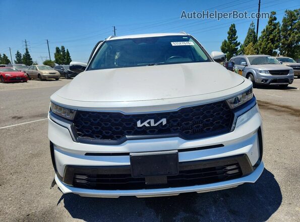 KNDRH4LG7N5095666 2022 KIA SORENTO Белый Вид спереди