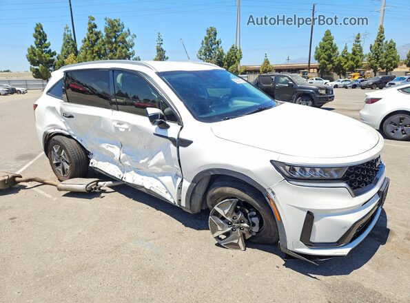 KNDRH4LG7N5095666 2022 KIA SORENTO Белый Передняя правая четверть