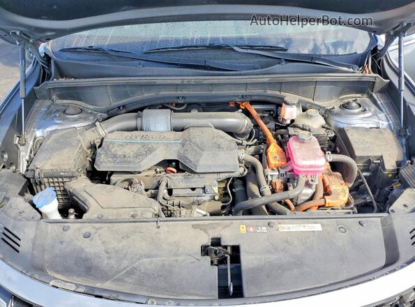 KNDRH4LG7P5223066 2023 KIA SORENTO Gray Vista del compartimento del motor