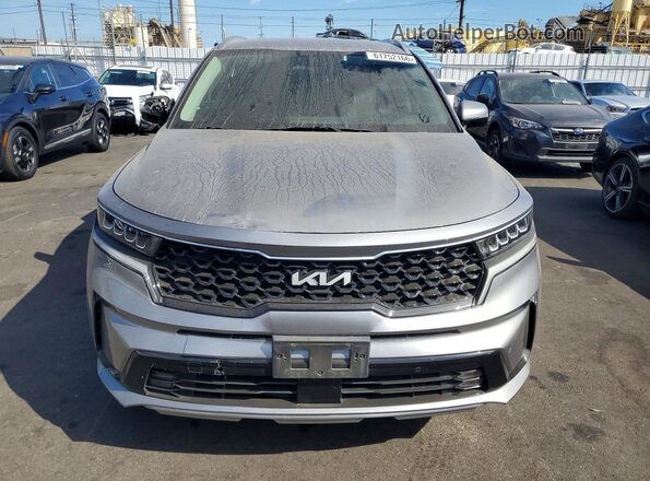 KNDRH4LG7P5223066 2023 KIA SORENTO Gray Vista frontal