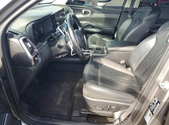 KNDRH4LG7P5223066 2023 KIA SORENTO Gray Vista interior delantera