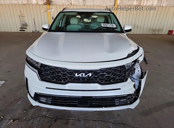 KNDRH4LG8P5217177 2023 KIA SORENTO Белый Вид спереди