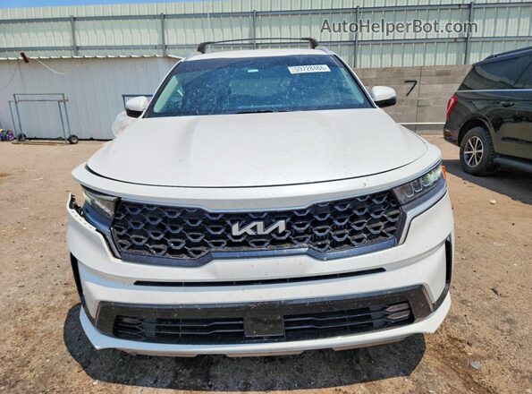 KNDRH4LG9P5187543 2023 KIA SORENTO White Вид спереду