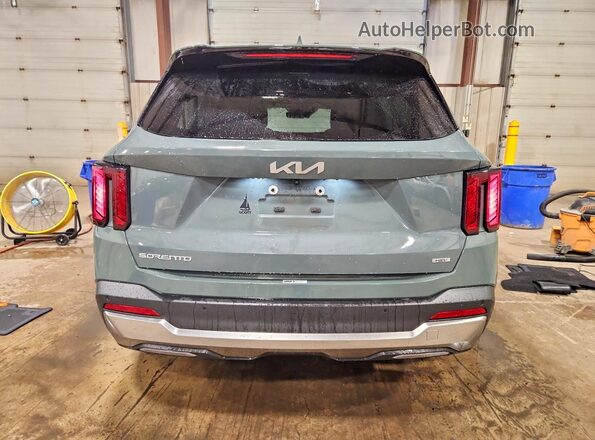 KNDRHDJG0S5314451 2025 KIA SORENTO Green Vista trasera