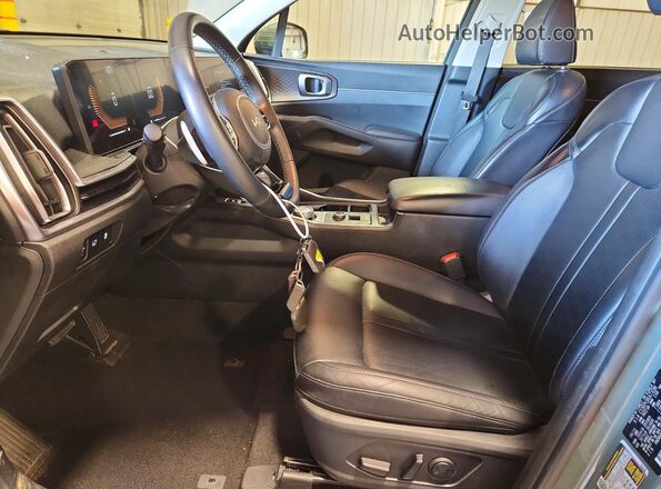KNDRHDJG0S5314451 2025 KIA SORENTO Green Vista interior delantera