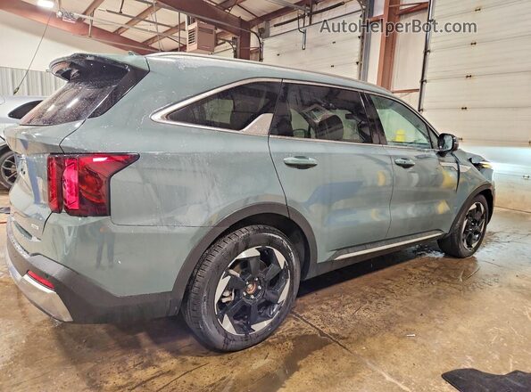 KNDRHDJG0S5314451 2025 KIA SORENTO Green Trasero derecho