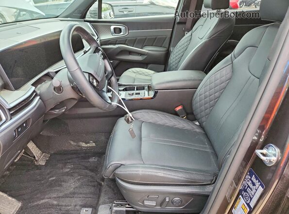 KNDRHDJG1T5480186 2026 KIA SORENTO Gray Вид салону спереду
