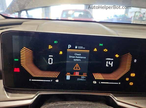KNDRHDJG7S5389941 2025 KIA SORENTO Серый Вид щитка приборов