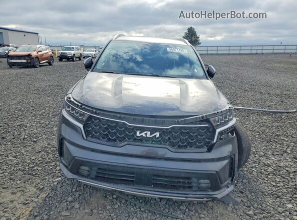 KNDRHDLG0P5194591 2023 KIA SORENTO Black Դիմացի տեսք