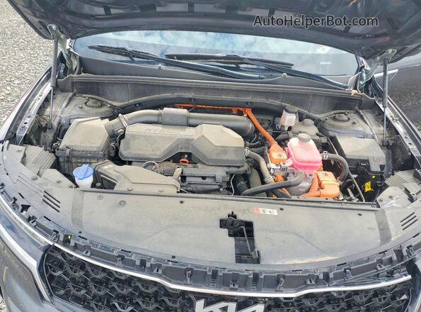KNDRHDLG0P5194591 2023 KIA SORENTO Black Շարժիչի բաժամունքի տեսք
