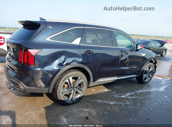 KNDRHDLG0R5259328 2024 KIA SORENTO HYBRID Black Widok wnętrza z tyłu