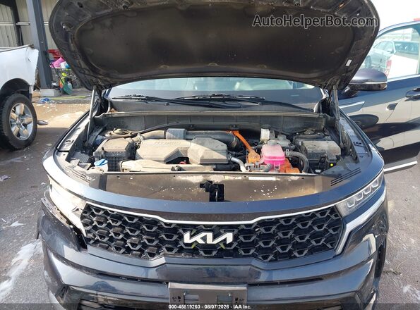 KNDRHDLG0R5259328 2024 KIA SORENTO HYBRID Black Widok z tyłu