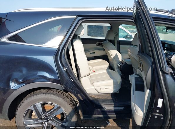 KNDRHDLG0R5259328 2024 KIA SORENTO HYBRID Black Widok naklejki z numerem VIN