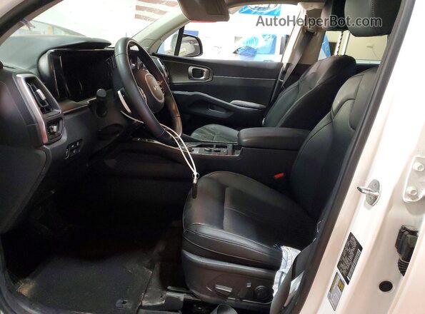 KNDRHDLG2P5221239 2023 KIA SORENTO White Սալոնի դիմացի տեսք
