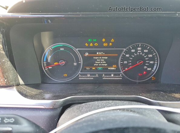 KNDRHDLG7P5200998 2023 KIA SORENTO Red Vista del cuadro de instrumentos