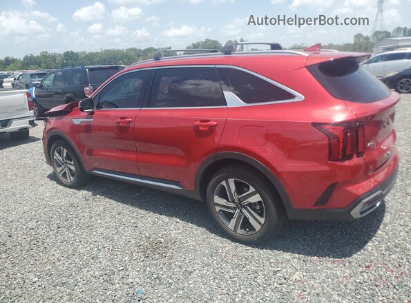 KNDRHDLG9N5096981 2022 KIA SORENTO Red Tył lewy