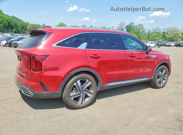 KNDRHDLG9P5170077 2023 KIA SORENTO Red Задня права чверть