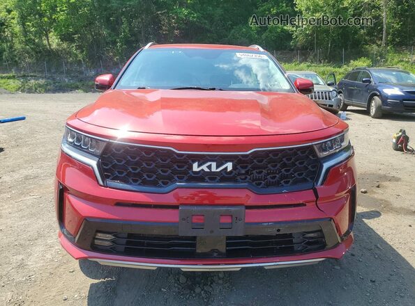KNDRHDLG9P5170077 2023 KIA SORENTO Red Вид спереду