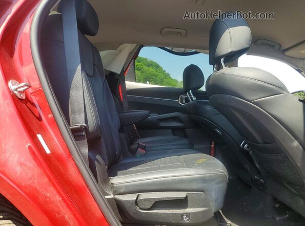 KNDRHDLG9P5170077 2023 KIA SORENTO Red Вид задніх сидінь